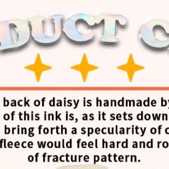 Taka Hayashi TAKA Original daisy floral fleece reversible jacket NEW! With Tags - Picture 10 of 10